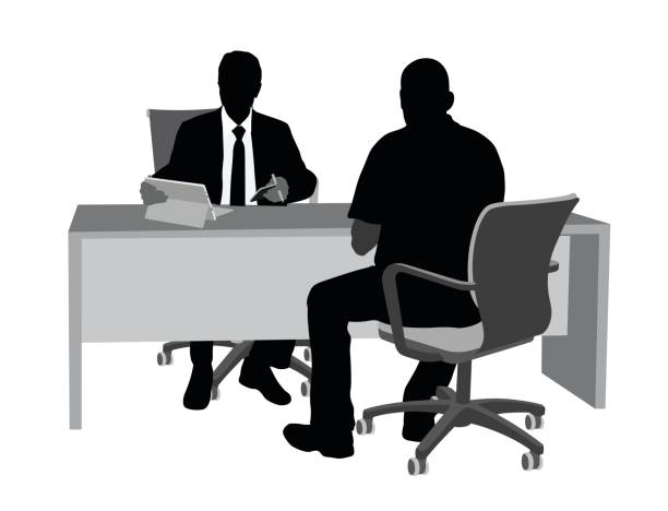 stockillustraties, clipart, cartoons en iconen met lopende nummers client - verkoper