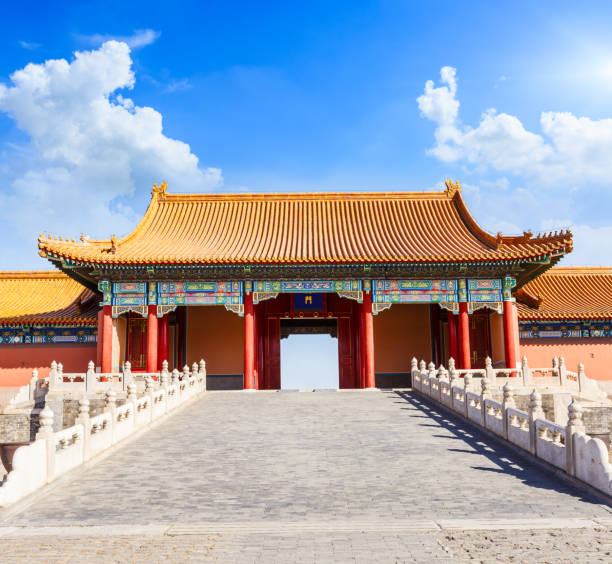 istock ancient royal palaces of the Forbidden City in Beijing,China 847496708