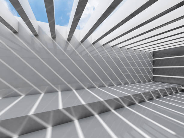 istock Abstract interior of an empty room, 3 d 847503226