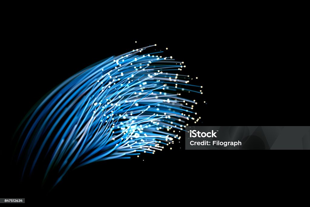 Fibre optique - Photo de Abstrait libre de droits Fibre optique - Photo de Abstrait libre de droits