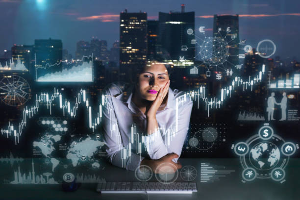 istock woman engineer looking at various information in screen of futuristic interface. 847516802