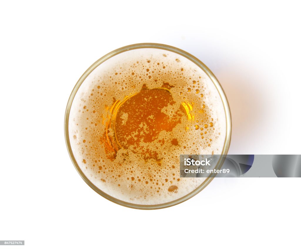 Bicchiere di birra - Foto stock royalty-free di Birra