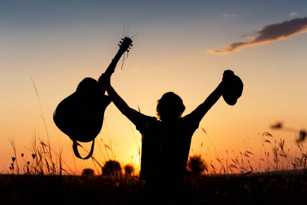istock Silhouette of a Musician 847549694
