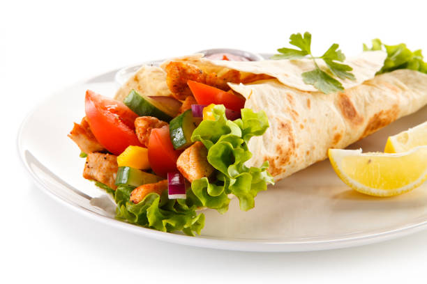 istock Kebabs - grilled meat and vegetables 847552308