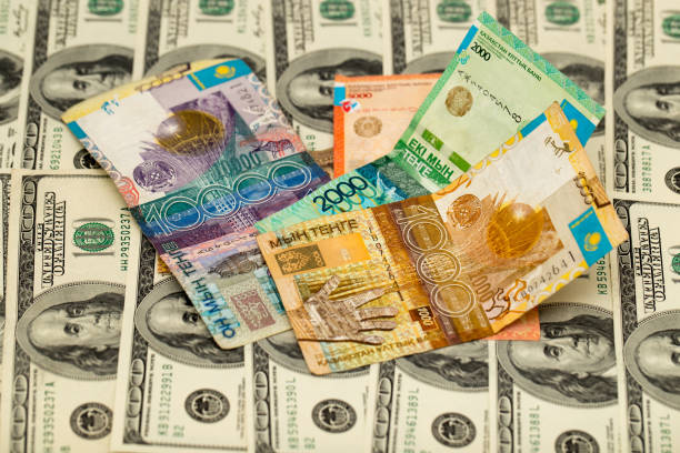 istock Kazakh tenge and U.S. dollars 847584008