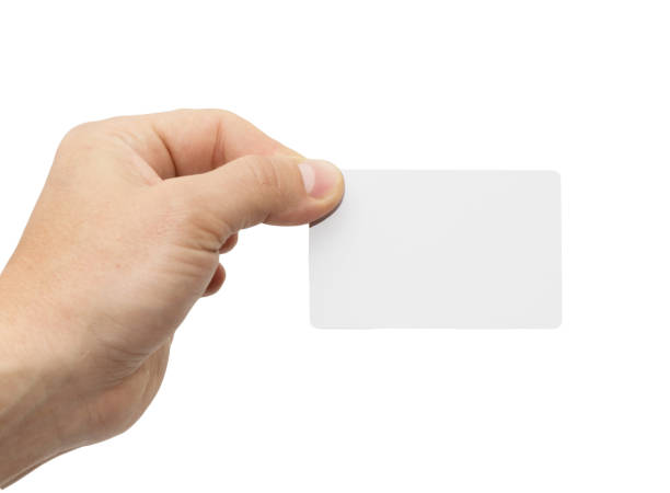 istock white card in hand on white background 847606962
