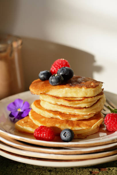 istock Pancakes with honey, food 847607892