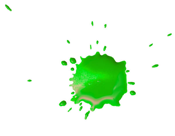 istock abstract green blob blot on a white background 847617024