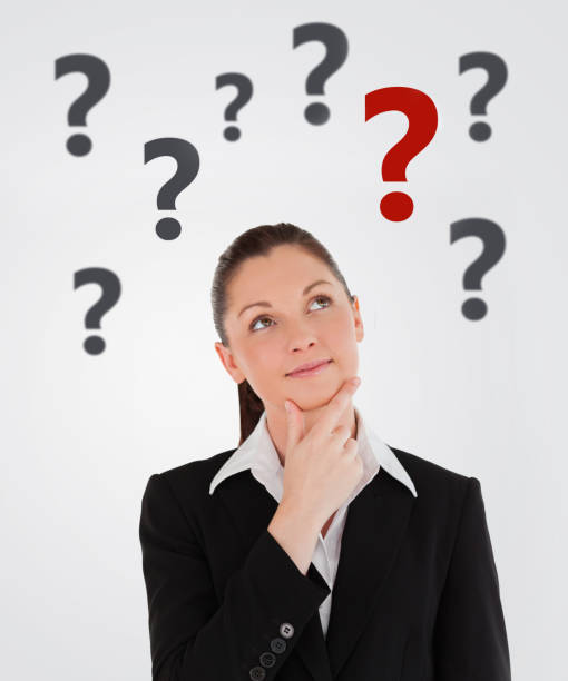 istock Smiling businesswoman thinking 847622204