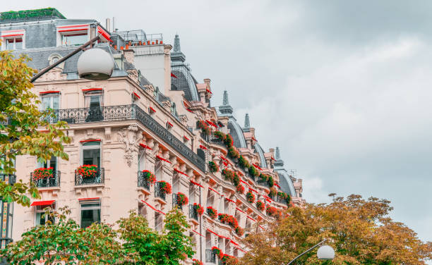 Luxury Hotel Plaza athénée bianca stock pictures, royalty-free photos & images
