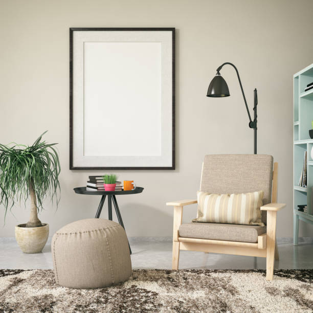 istock Mockup Frame in Living Room 847645350