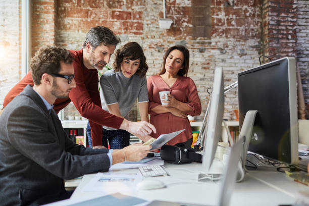 istock Small business, working at the office. Barcelona 847655086