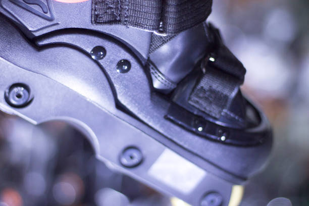 istock Aggressive inline free skates inline rollerskates for skating, jumps, tricks and urban skating 847662560