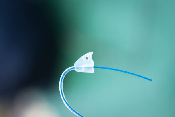 Modern digital hearing aid device for deaf and hard of hearing patients.