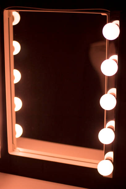 istock Studio makeup table mirror lights for professional make-up artists in photographic studio or theater. 847674618