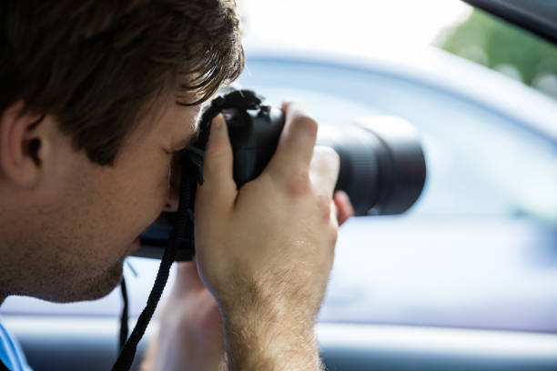 istock Man Photographing With SLR Camera 847675380