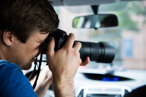 istock Man Photographing With SLR Camera 847675410