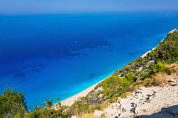 istock Egremni beach, Lefkada (Levkas) island, Greece 847676028