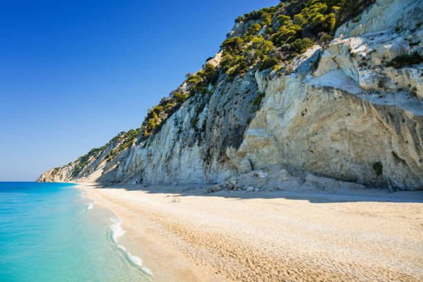 istock Egremni beach, Lefkada (Levkas) island, Greece 847676168