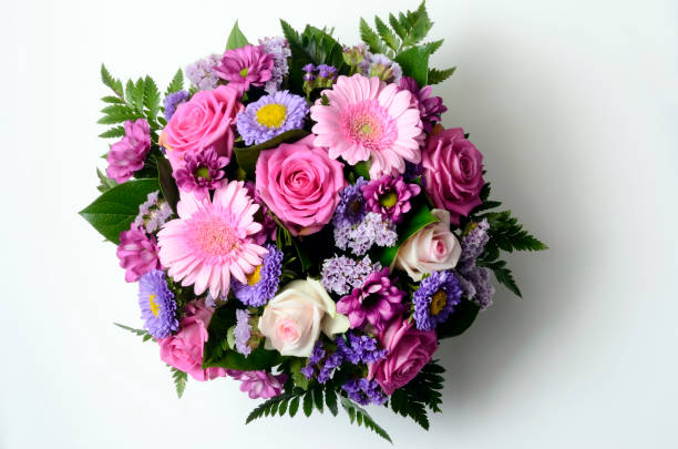 istock Flowers bouquet for background 847683578