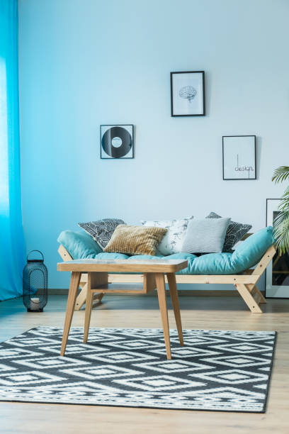 istock cozy living room with table 847691418