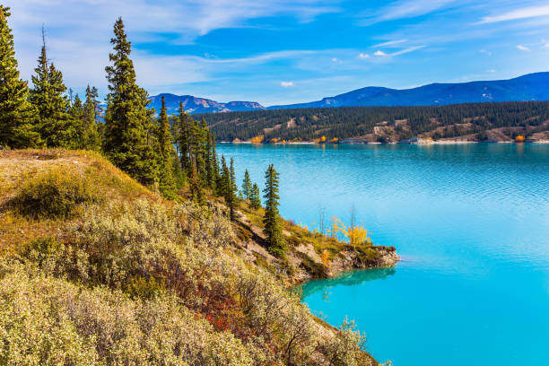 istock Beautiful lake in the Rockies 847697652