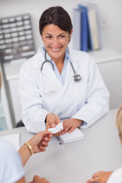 istock Doctor giving a prescription 847706006