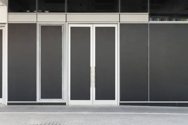 istock Shop Boutique Store Front with Big Window and Place for Name 847714934