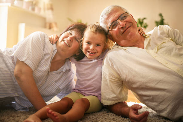 istock Happy family. 847717308