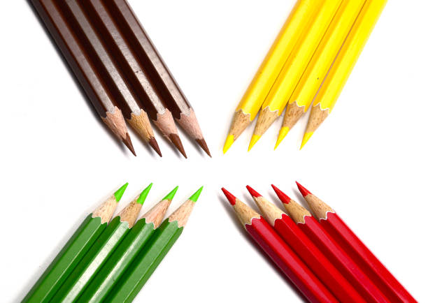 istock color pencils on white background with space 847724582