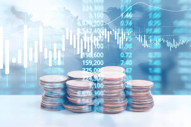 istock graph coins stock finance  business concept 847725610
