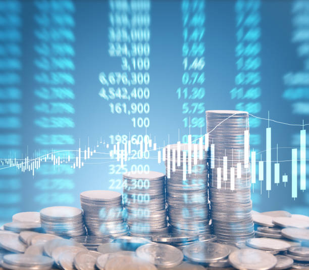 istock graph coins stock finance  business concept 847725622