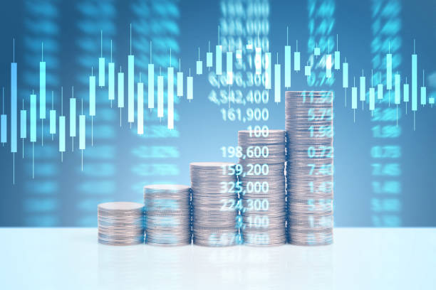 istock graph coins stock finance  business concept 847725626