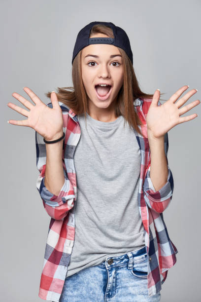 istock Excited of joy girl 847726248