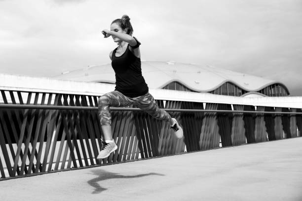 istock Young athlete in jump 847751294