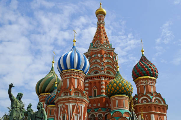 istock St. Basil's Cathedral on Red square, Moscow, Russia. 847751788