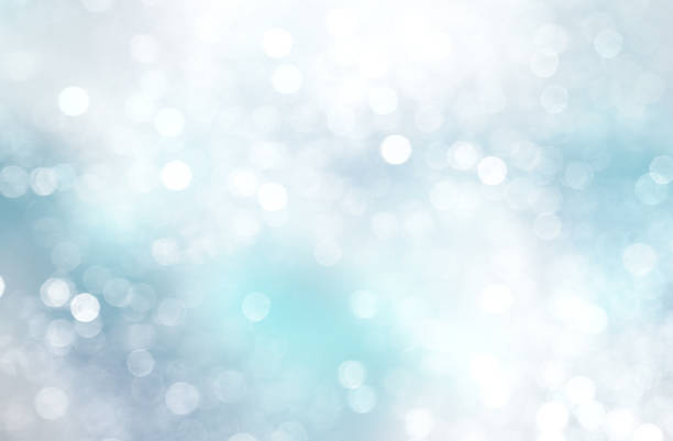 冬クリスマス白青色の背景色。 - イルミネーション 写真 ストックフォトと画像