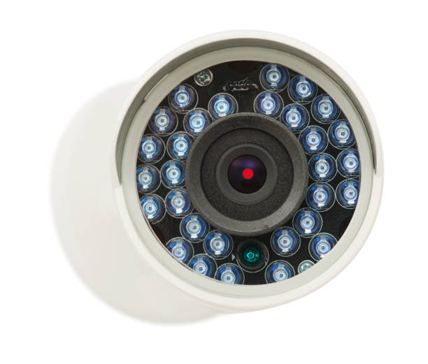 istock CCTV security ip camera, closeup photo, isolated object on white 847759250