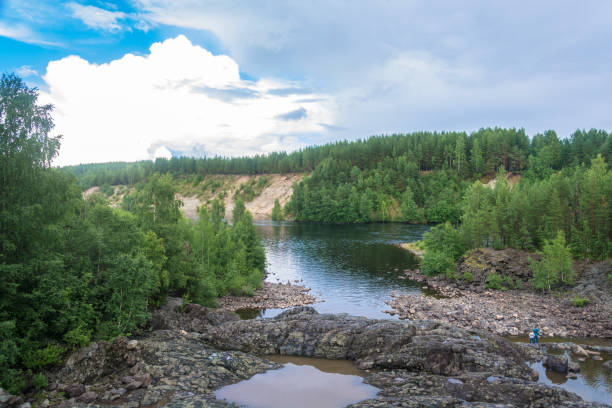 istock On an ancient volcano Girvas, Karelia. 847760290