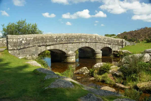 Photo of The East Dart River in Belever, Dartmoor National Park, Devon, UK