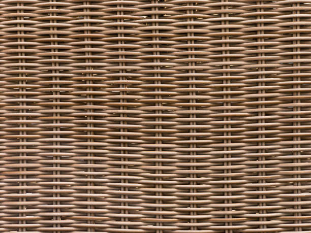 подробный шаблон корзины - woven intertwined interlocked straw стоковые фото и изображения
