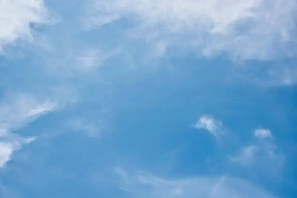 Photo of blue skys and white cloud