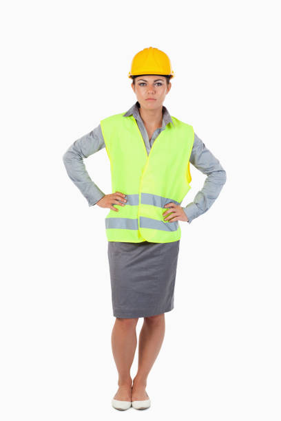 istock Portrait of a female builder 847799440