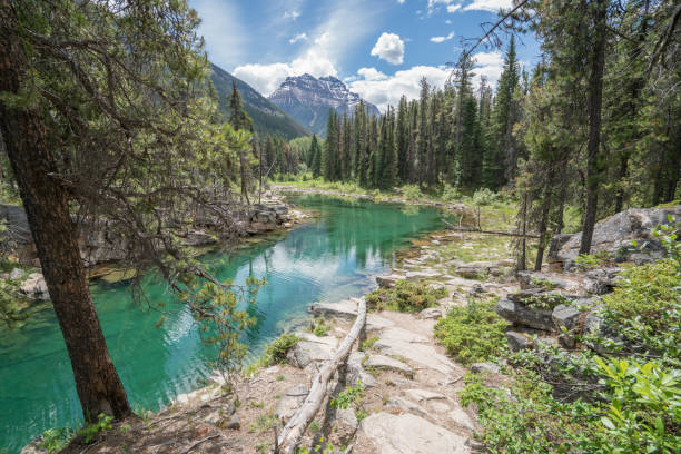 istock Mountain lake landscape in Canada 847803768