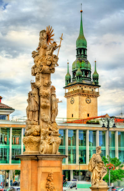 Holy trinity column in Brno - Moravia, Czech Republic
