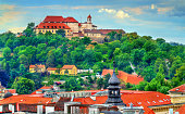 View of Spilberk Castle in Brno, Czech Republic