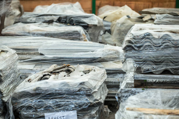 istock Pile Of Asbestos Waste Disposal 847839076