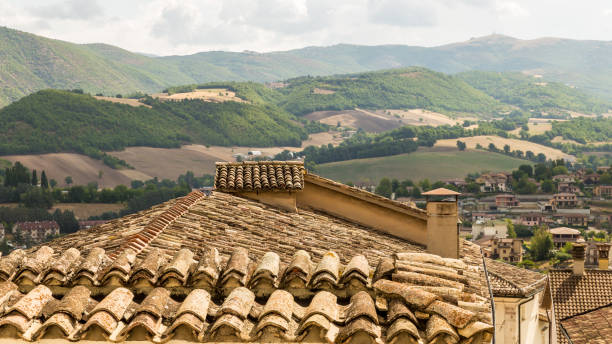 istock roofs of Assisi 847839356