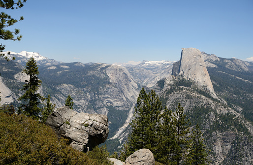Beautiful landscape in Yosemite National Park, California, USA