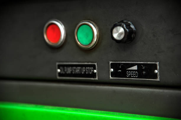 istock control buttons start stop for oil supply to diagnostic fuel equipment 847845710